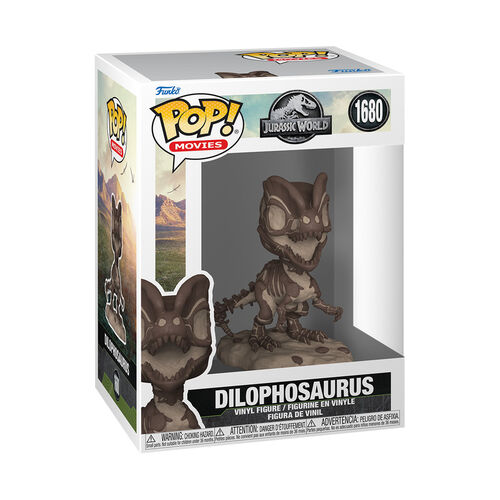 FIGURA POP MOVIES: JURASSIC WORLD FOSSIL - DILOPHOSAURUS