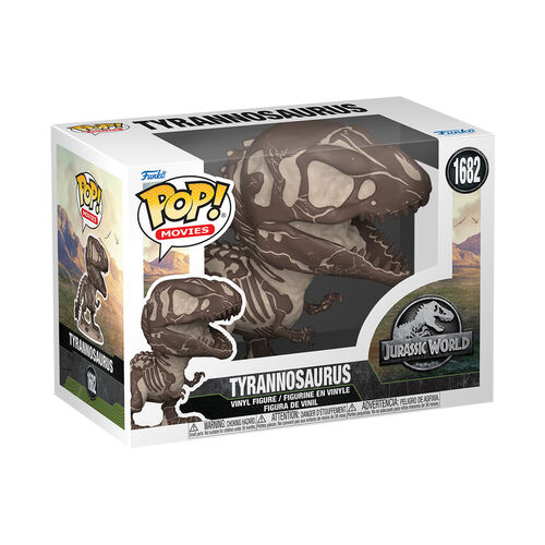 FIGURA POP MOVIES: JURASSIC WORLD - TYRANNOSAURUS