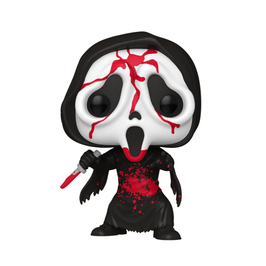 FIGURA POP MOVIES: GHOST FACE BLOODY EXCLUSIVO