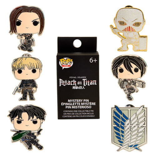 MYSTERY BOX PIN LOUNGEFLY ATTACK ON TITAN FINAL SEASON