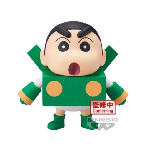 FIGURA BANPRESTO CRAYON SHIN-CHAN COSPLAY SHIN-CHAN ROBOT 11CM