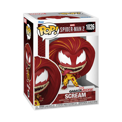 FIGURA POP GAMES: SPIDER-MAN 2 - SCREAM