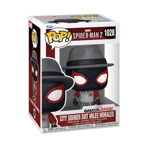 FIGURA POP GAMES: SPIDER-MAN 2 - CITY SOUNDS MILES MORALES