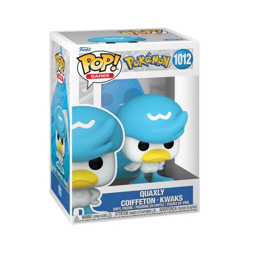 FIGURA POP GAMES: POKEMON - QUAXLY