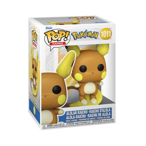 FIGURA POP GAMES: POKEMON - ALOLAN RAICHU