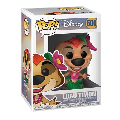 FIGURA POP DISNEY: LION KING - LUAU TIMON