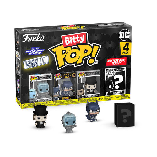 BITTY POP BATMAN 85TH ANNIVERSARY 4 -PACK SERIES 3