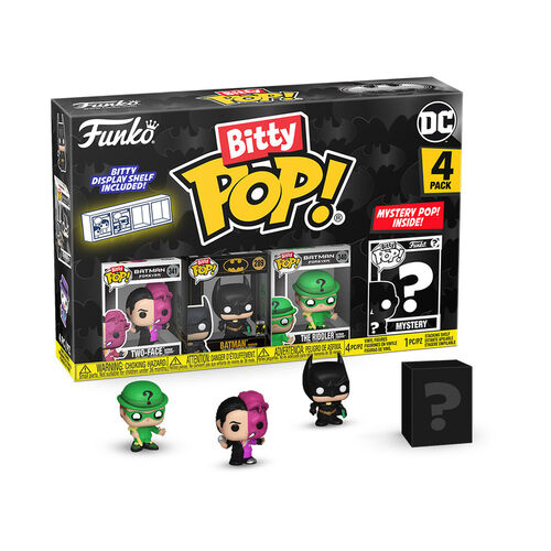 BITTY POP BATMAN 85TH ANNIVERSARY 4 -PACK SERIES 4