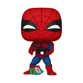 FIGURA POP MARVEL: SPIDER-MAN HOLIDAY