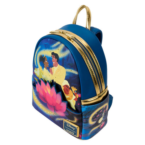 MINI MOCHILA LOUNGEFLY DISNEY PRINCESS AND THE FROG 15TH ANNIVERSARY