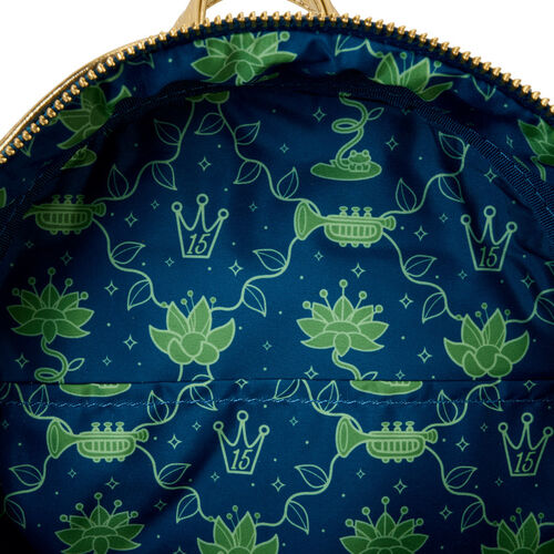 MINI MOCHILA LOUNGEFLY DISNEY PRINCESS AND THE FROG 15TH ANNIVERSARY