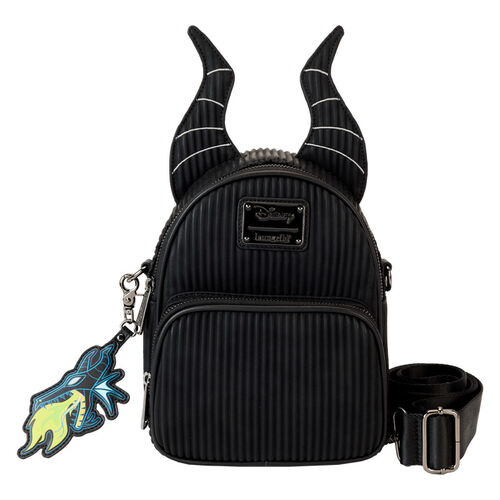 MINI MOCHILA LOUNGEFLY DISNEY VILLAINS MALEFICENT CONVERTIBLE