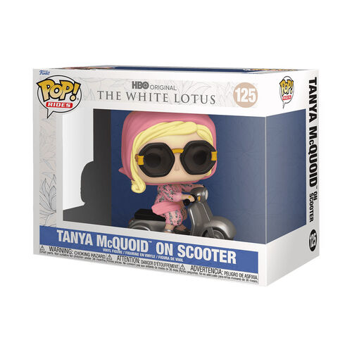 FIGURA POP RIDES: WHITE LOTUS - TANYA ON SCOOTER