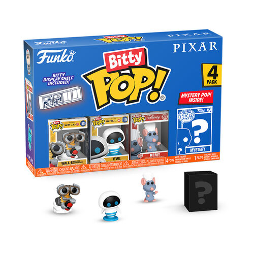 BITTY POP: PIXAR - WALL-E 4PK