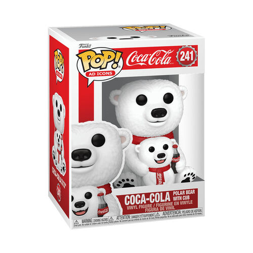 FIGURA POP&BUDDY: COCA-COLA - BEAR & CUB