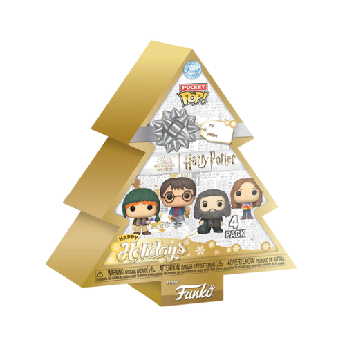 POCKET POP HARRY POTTER HOLIDAY TREE PACK 4