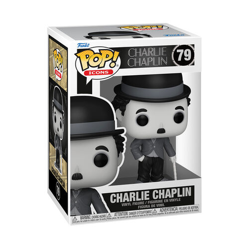 FIGURA POP ICONS: CHARLIE CHAPLIN