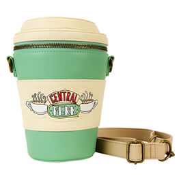 BOLSO CRUZADO LOUNGEFLY WB FRIENDS CENTRAL PERK TO GO CUP