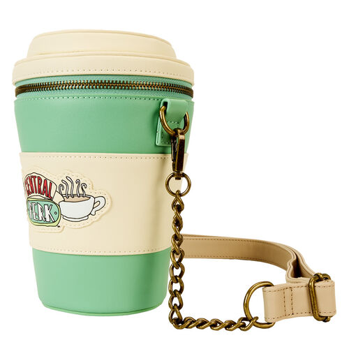 BOLSO CRUZADO LOUNGEFLY WB FRIENDS CENTRAL PERK TO GO CUP