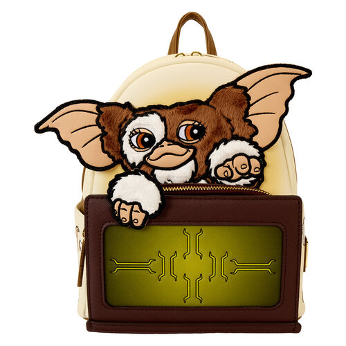 MINI MOCHILA LOUNGEFLY WB GREMLINS 40TH ANNIVERSARY GIZMO