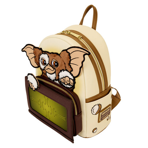 MINI MOCHILA LOUNGEFLY WB GREMLINS 40TH ANNIVERSARY GIZMO