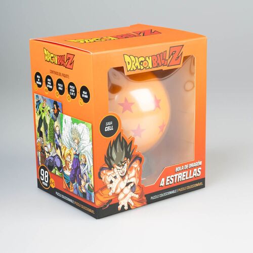 PUZZLE 98 PIEZAS COLECCIONABLE DRAGON BALL Z BOLA DE 4 ESTRELLAS