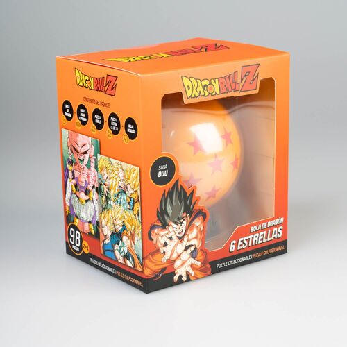 PUZZLE 98 PIEZAS COLECCIONABLE DRAGON BALL Z BOLA DE 6 ESTRELLAS