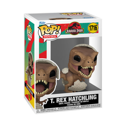 FIGURA POP MOVIES JURASSIC PARK - T. REX HATCHLING