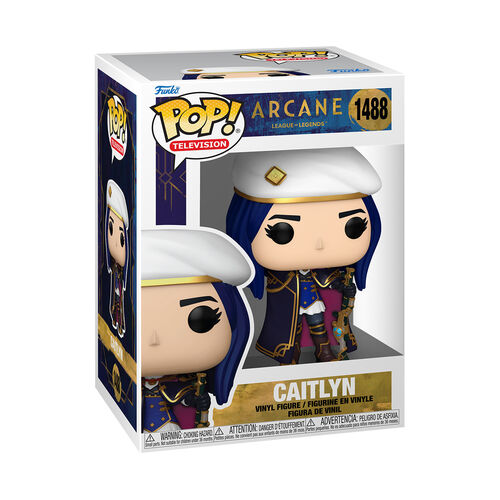 FIGURA POP ANIMATION ARCANE: LEAGUE OF LEGENDS - CAITLYN