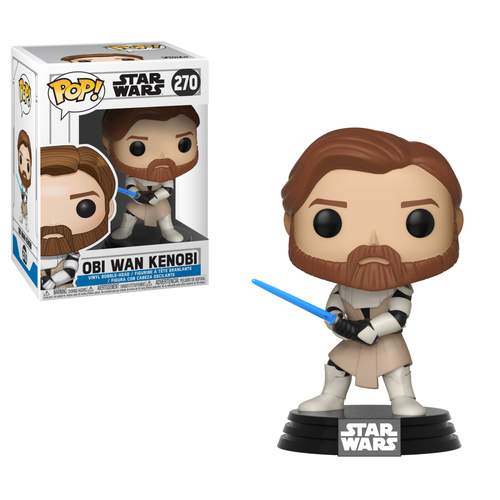 FIGURA POP STAR WARS: CLONE WARS - OBI WAN KENOBI