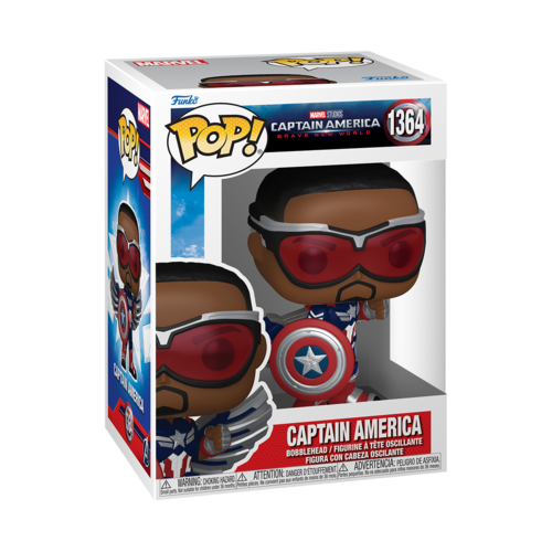 FIGURA POP MARVEL CAPTAIN AMERICA: BRAVE NEW WORLD - CAPTAIN AMERICA