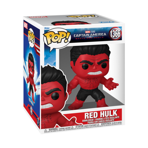 FIGURA POP SUPER CAPTAIN AMERICA: BRAVE NEW WORLD - RED HULK