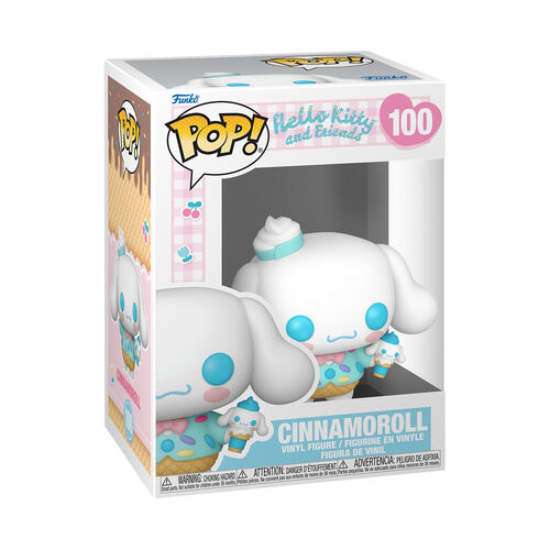 FIGURA POP SANRIO HELLO KITTY AND FRIENDS - CINNAMOROLL WITH ICE CREAM