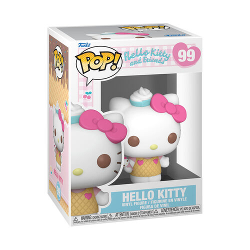 FIGURA POP SANRIO HELLO KITTY AND FRIENDS - HELLO KITTY WITH ICE CREAM