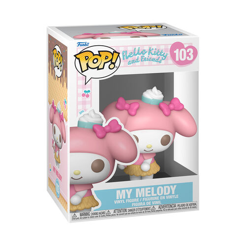 FIGURA POP SANRIO HELLO KITTY AND FRIENDS - MY MELODY WITH ICE CREAM