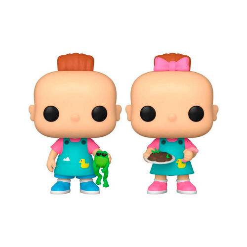 FIGURA POP TELEVISION RUGRATS- 2PK PHIL & LIL PACK 2