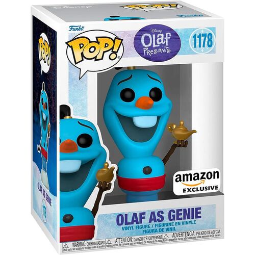 FIGURA POP DISNEY OLAF PRESENT - OLAF AS GENIE