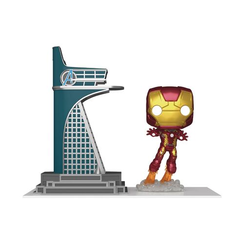 FIGURA POP TOWN AVENGERS 2 - AVENGERS TOWER W/ IRON MAN GW