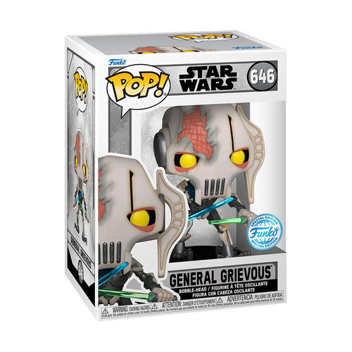 FIGURA POP GAMES STAR WARS BATTLEFRONT II - GRIEVOUS DAMAGED