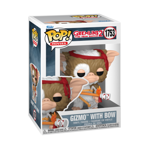 FIGURA POP MOVIES GREMLINS - GIZMO W/BOW