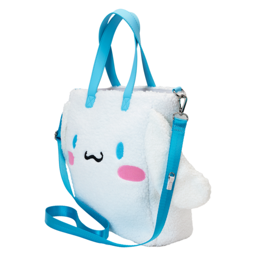 TOTE BAG CON MONEDERO LOUNGEFLY SANRIO CINNAMOROLL SHERPA