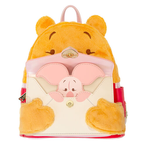 MINI MOCHILA LOUNGEFLY DISNEY WINNIE THE POOH LOVE LETTER