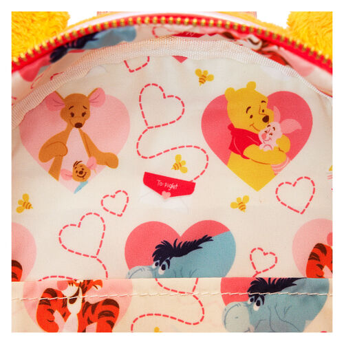 MINI MOCHILA LOUNGEFLY DISNEY WINNIE THE POOH LOVE LETTER