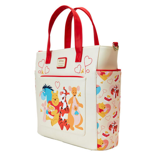 TOTE BAG CONVERTIBLE LOUNGEFLY DISNEY WINNIE THE POOH LOVE