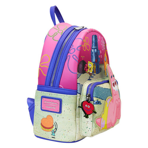 MINI MOCHILA LOUNGEFLY NICKELODEON SPONGEBOB & PATRICK