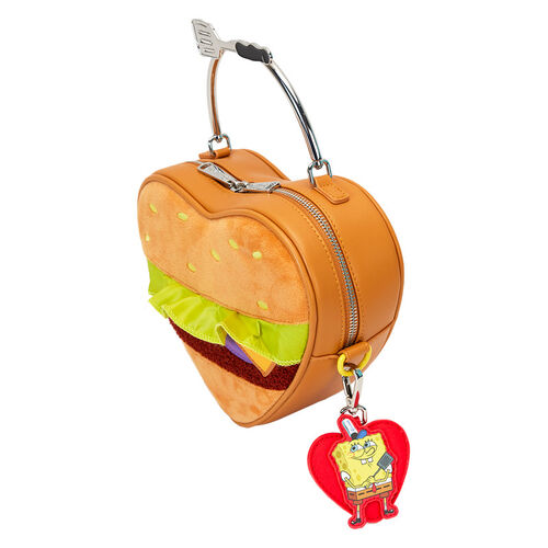 BOLSO CRUZADO LOUNGEFLY NICKELODEON SPONGEBOB KRABBY PATTY