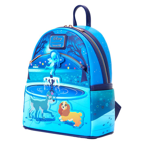 MINI MOCHILA LOUNGEFLY DISNEY LADY AND THE TRAMP