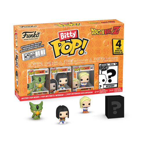 BITTY POP DRAGON BALL Z - CELL FIRST FORM 4PK