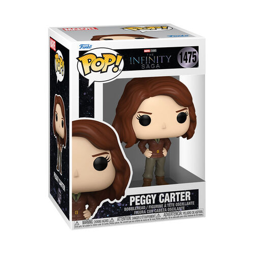 FIGURA POP MARVEL THE INFINITY SAGA - PEGGY CARTER