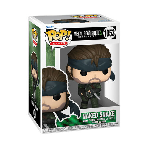 FIGURA POP GAMES METAL GEAR SOLID: SNAKE EATER - NAKED SNAKE